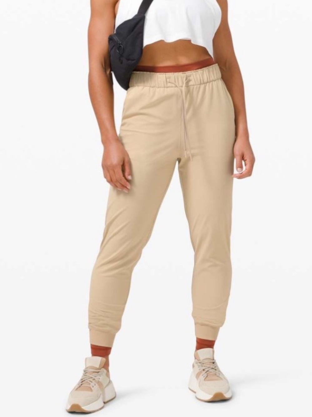 lululemon athletica Beige Jogger Pants